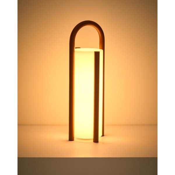 LED pārvietojams āra gaismeklis ar USB ø 16 cm Leros – Kave Home-image-2