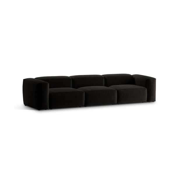 Melns dīvāns 364 cm Bergamo – Cosmopolitan Design-image-2