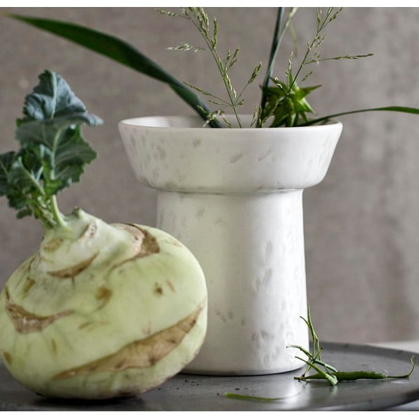 Balta keramikas vāze Kähler Design Ombria, augstums 20 cm-image-1