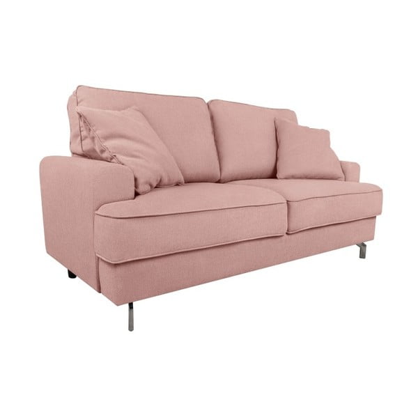 Rozā divvietīgs dīvāns Kooko Home Rumba-image-2