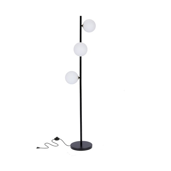 Melna stāvlampa (augstums 150 cm) Kama – Candellux Lighting