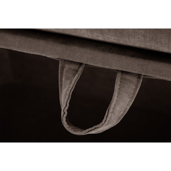 Brūns otomans ar uzglabāšanas vietu Jalouse Maison Serena-image-4