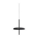 Melna LED griestu lampa ar regulējamu spilgtumu ar metāla abažūru ø 16 cm Porte – Kave Home