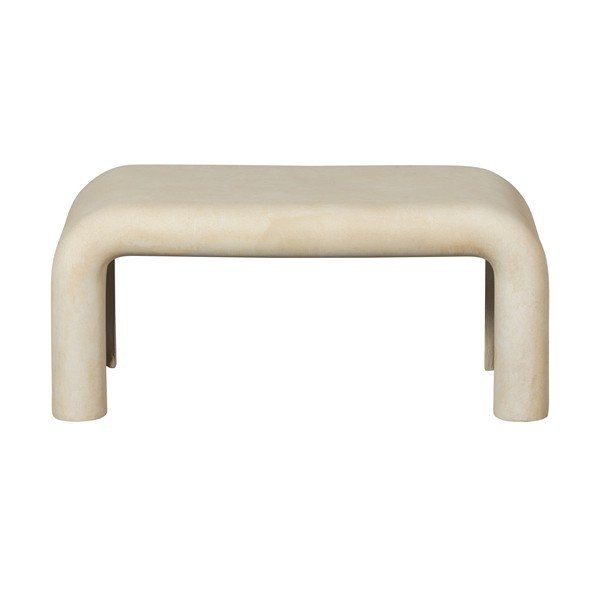 Krēmkrāsas žurnālgaldiņi ar akmens imitāciju (2 gab.) 42x92 cm Stani – WOOOD-image-3