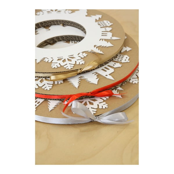 Adventes vainags ar pelēku lenti Unlimited Design for kids-image-4