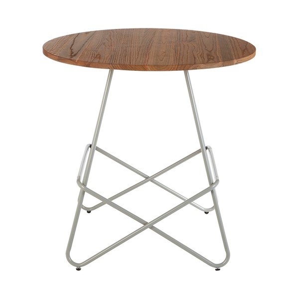 Gobas masīvkoka apaļš ēdamgalds ø 80 cm District – Premier Housewares-image-4