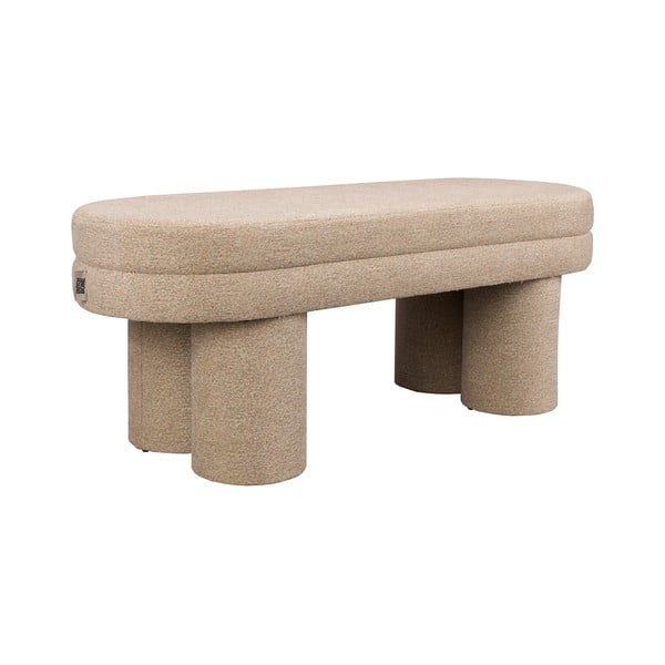 Bēšs sols no buklē auduma Fern – Dutchbone-image-2