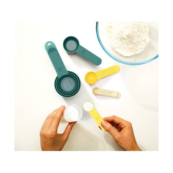 8 mērkarošu komplekts Joseph Joseph Nest Measure Opal-image-3