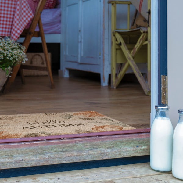 Kokosšķiedras kājslauķis 40x60 cm Hello Autumn – Artsy Doormats-image-4