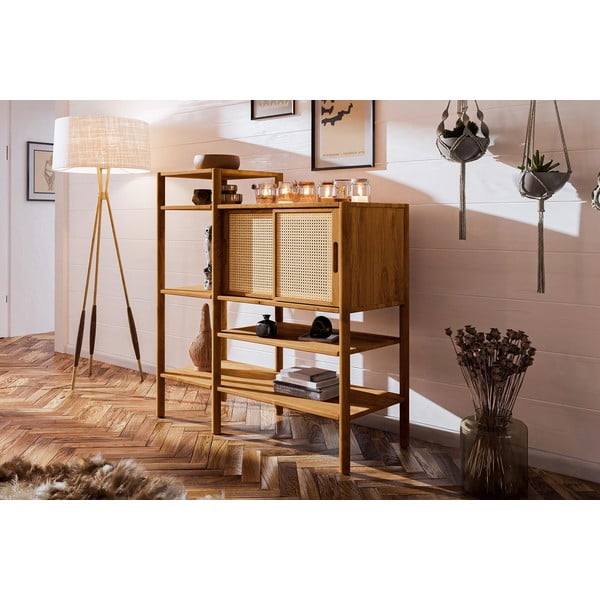 Ozolkoka grāmatu plaukts 120x123 cm Pola – The Beds-image-4