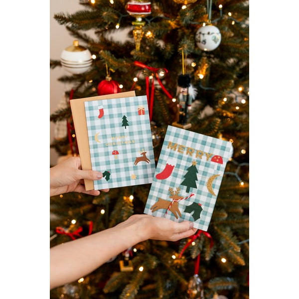 Ziemassvētku kartīte Merry Christmas – Meri Meri-image-1