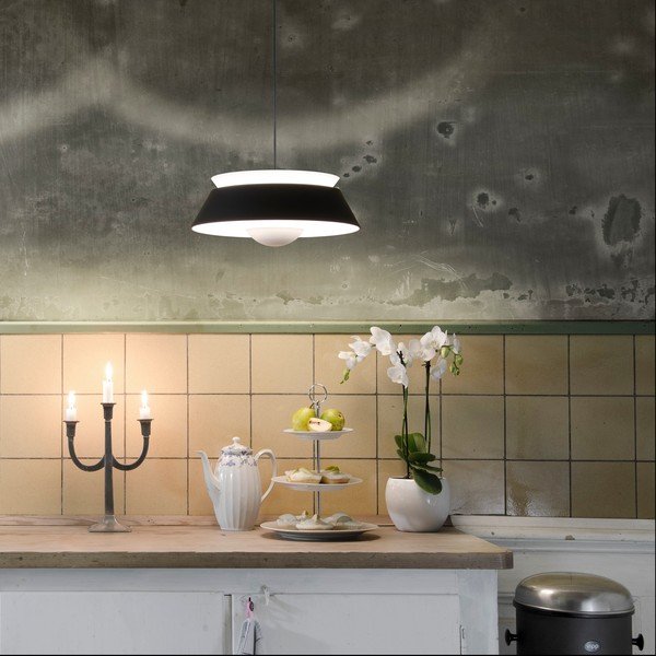 Melns abažūrs UMAGE Cuna, ⌀ 38 cm-image-1