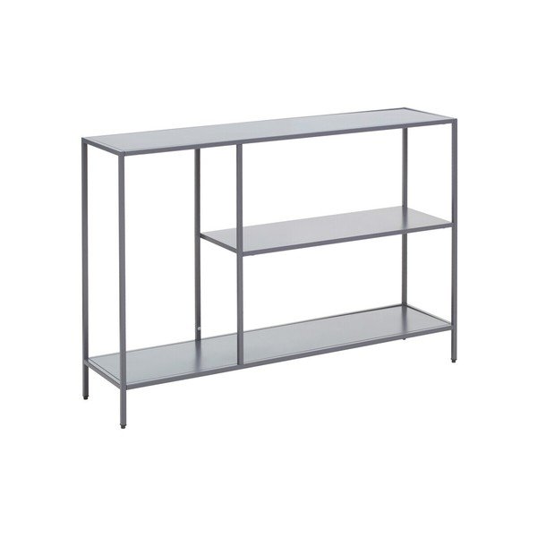 Pelēks tērauda konsoles galds 30x120 cm Acero – Premier Housewares