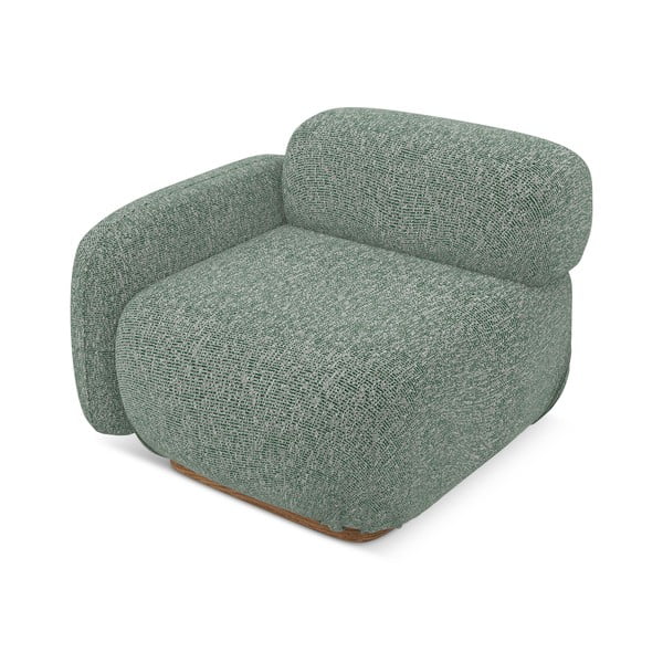 Gaiši zaļa modulārā dīvāna daļa (ar kreiso stūri) Ailani – Makamii-image-2