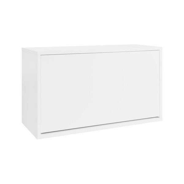 Balts atverams/piekarināms apavu plaukts 70x30x40 cm – ReCollector