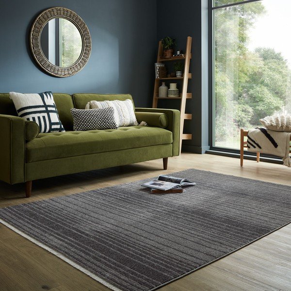 Tumši pelēks paklājs 120x160 cm Camino – Flair Rugs-image-1