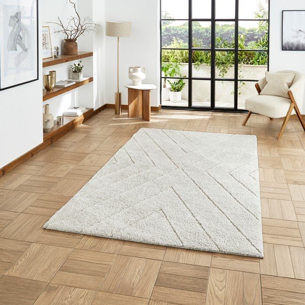 Gaiši pelēks paklājs 160x230 cm Ideal Shaggy – Think Rugs-image-1