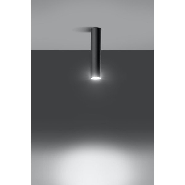 Melna griestu lampa Sollux Castro-image-3