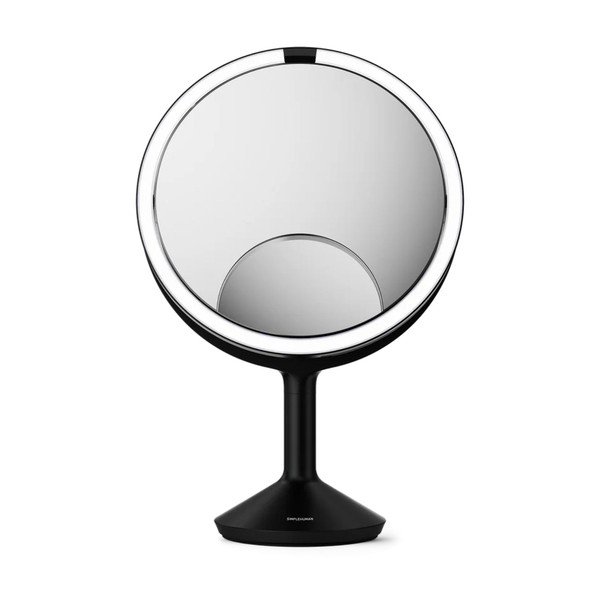Kosmētikas spogulis ar gaismu/palielināmais (ar 5x palielinājumu/ar 10x palielinājumu) ø 25 cm Trio Max – simplehuman-image-4