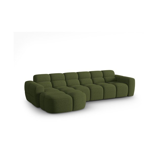 Zaļš stūra dīvāns Lisa – Micadoni Home-image-3