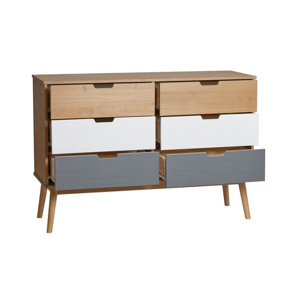 Masīvkoka priedes kumode Marckeric Cusco, platums 120 cm-image-3