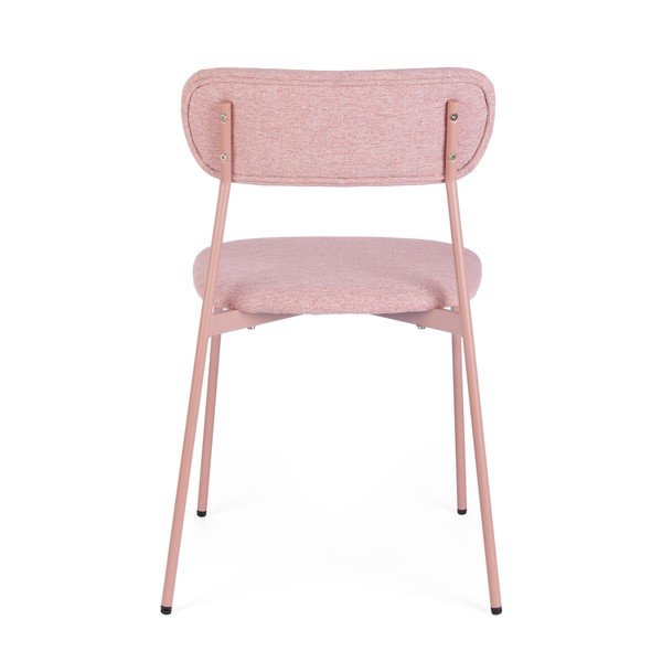 Rozā polsterēts pusdienu krēsls Inka – Yes Everyday-image-4