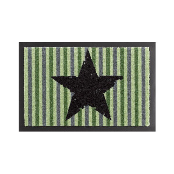 Paklājs Hanse Home STar Stripes Green, 40 x 60 cm