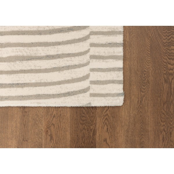 Bēšs vilnas paklājs 133x190 cm Agnus Tides – Agnella-image-4