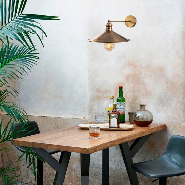 Bronzas krāsas sienas lampa ø 30 cm Dodo – Opviq lights-image-1