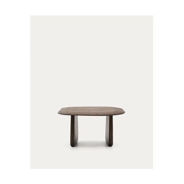 Ozola masīvkoka sānu galdiņš 70x71 cm Pirita – Kave Home-image-2