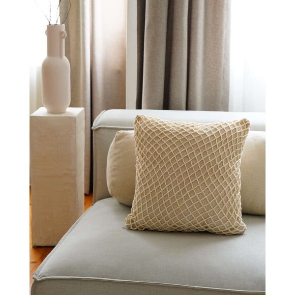 Kokvilnas spilvendrāna 43x43 cm Net – Mioli Decor-image-2