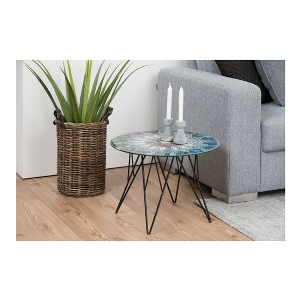 Actona Sun izvelkamais galds ar mozaīku-image-3