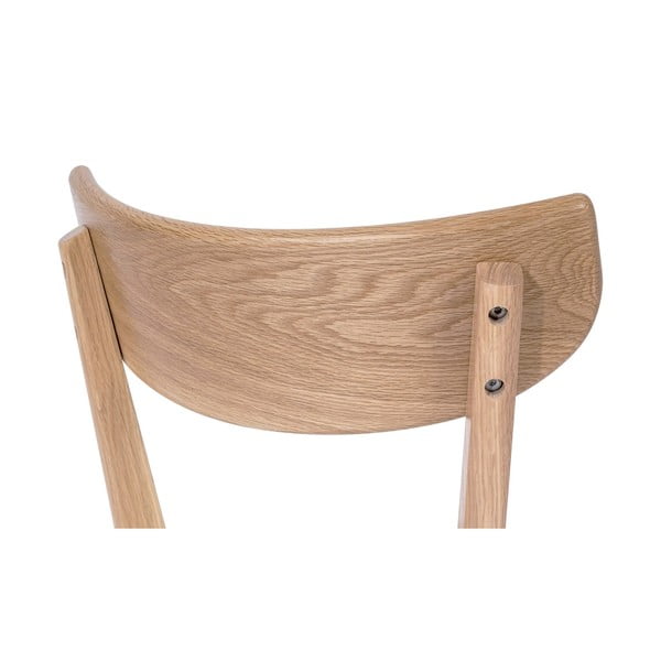 Ozolkoka ēdamistabas krēsls ar baltu sēdekli Arch – Bonami Selection-image-4