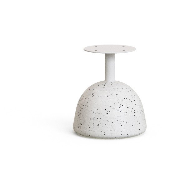 Balts/dabīga toņa apaļš žurnālgaldiņš ar akācijas koka galda virsmu ø 55 cm Saura – Kave Home-image-3