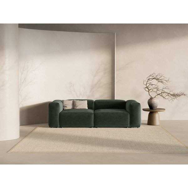Zaļš dīvāns 264 cm Bergamo – Cosmopolitan Design-image-1