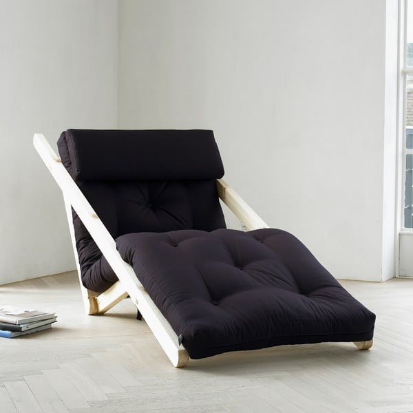 Karup Figo atpūtas krēsls, neapstrādāts/pelēks, 70 cm
