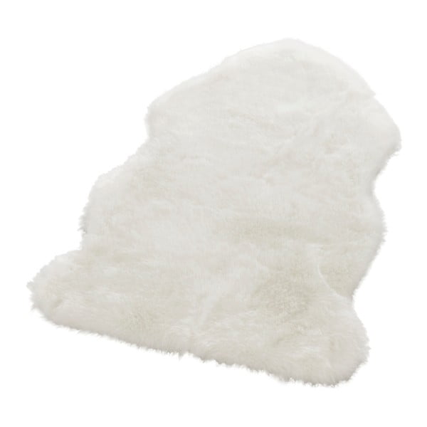 Balta mākslīgā kažokāda Mint Rugs Uni Soft, 90 x 140 cm-image-2