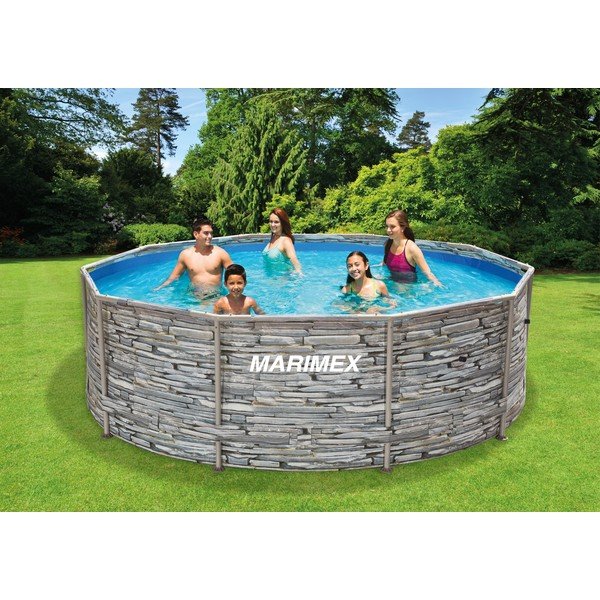 Baseins ar stabilu konstrukciju ø 305 cm dziļums 91 cm Florida – Marimex-image-1