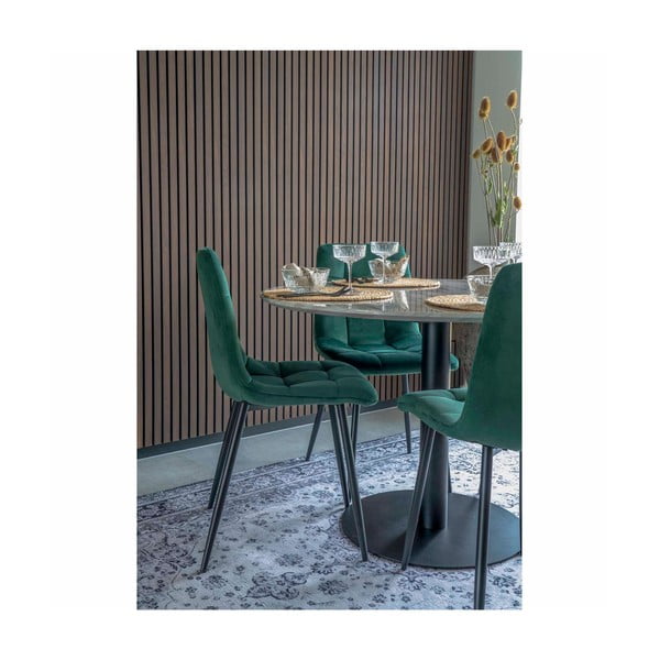 Zaļi ēdamistabas krēsli (2 gab.) Middelfart – House Nordic-image-2