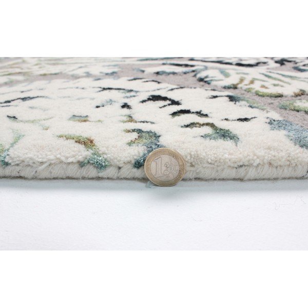 Pelēks ar rokām austs paklājs Flair Rugs Soho Vega, 120 x 170 cm-image-1