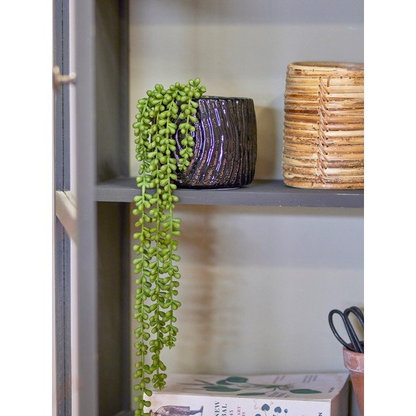 Akmensmasas puķu poda apvalks ø 13,5 cm Hena – Bloomingville-image-1