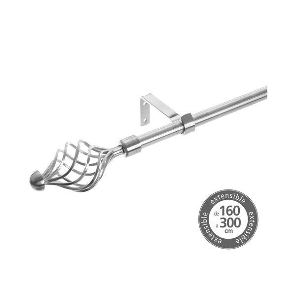 Metāla pagarināma aizkaru stanga 160–300 cm – Casa Selección-image-2