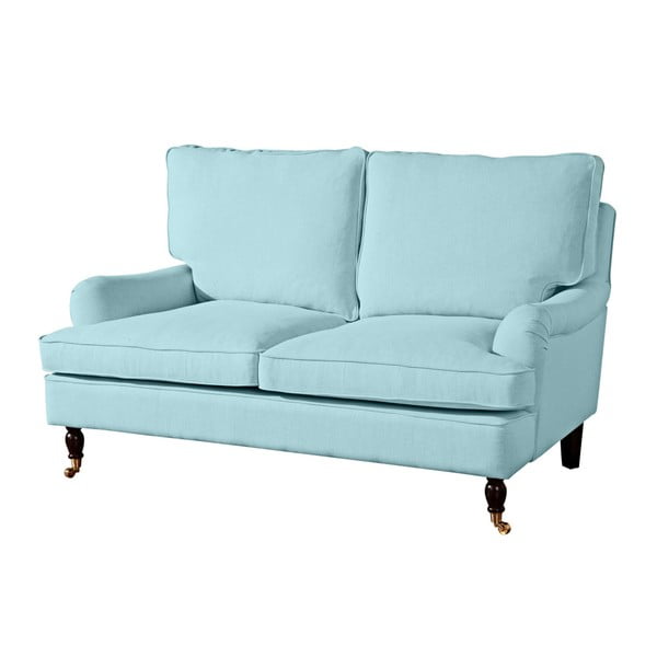 Gaiši zils Max Winzer Passion dīvāns, 158 cm