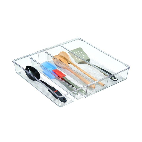 Virtuves organizators ar 4 nodalījumiem iDesign Linus, 30,5 x 41 cm-image-4