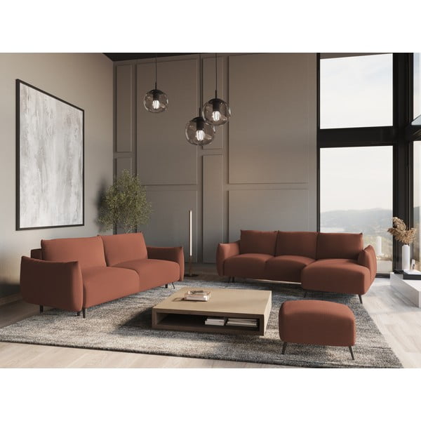 Rozā stūra dīvāns (ar labo stūri) Malie – Makamii-image-1