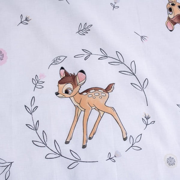 Kokvilnas bērnu gultas veļa 100x135 cm  Bambi "Beige" – Jerry Fabrics-image-4