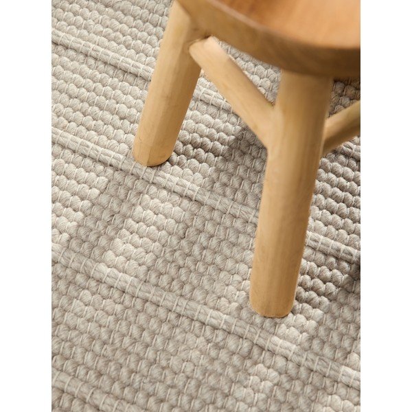 Krēmkrāsas ar rokām darināts vilnas celiņa paklājs 80x250 cm Camden Parker – Ted Baker-image-4