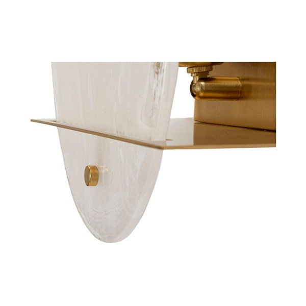 Zelta krāsas stikla sienas lampa Portlan – Mauro Ferretti-image-4