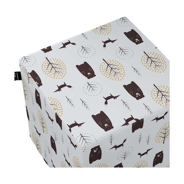 Bērnu pufs Magic – Yellow Tipi-image-1