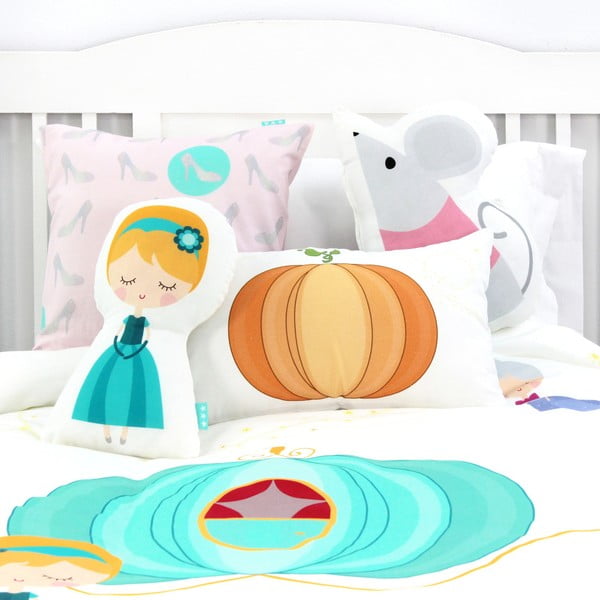 Kokvilnas segas pārvalks un spilvens Mr. Fox Pumpkin, 140 x 200 cm-image-4